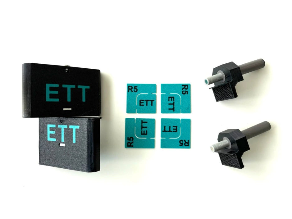 Inspection Door System EasyToTile R5 – 2× Pivot Hinges + 2× Click Mechanisms