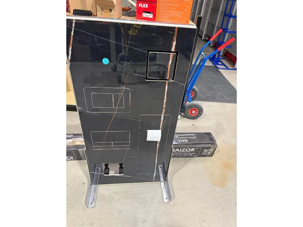 Integrated WC Module EasyToTile – Brush + Toilet Paper (Left / Right Opening)