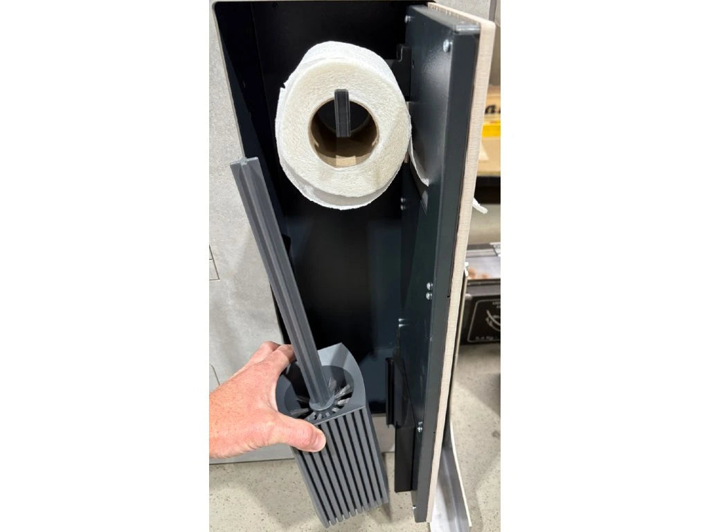 Integrated WC Module EasyToTile – Brush + Toilet Paper (Left / Right Opening)