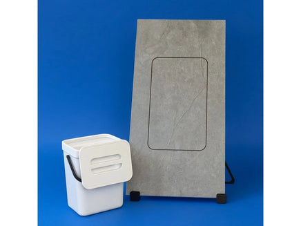 Integreeritud plaatide alla paigaldatav prügikast EasyToTile