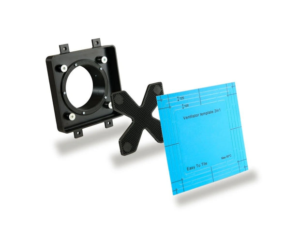 Concealed Fan System EasyToTile 100 mm