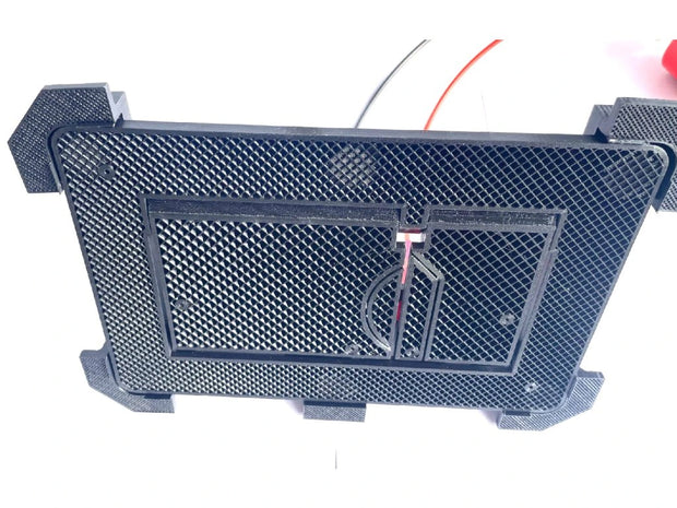 Скрытая панель смыва для унитаза EasyToTile – Villeroy &amp; Boch / Vigour / Conel (закругленный край, вырез 3-в-1)