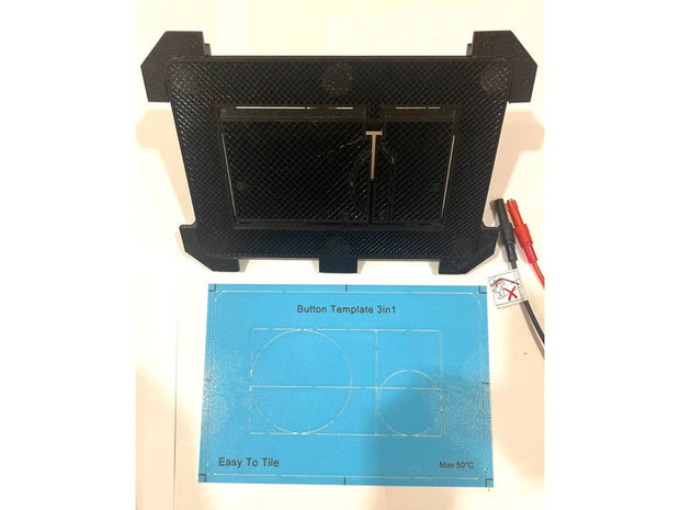 Скрытая панель смыва для унитаза EasyToTile – Villeroy &amp; Boch / Vigour / Conel (закругленный край, вырез 3-в-1)