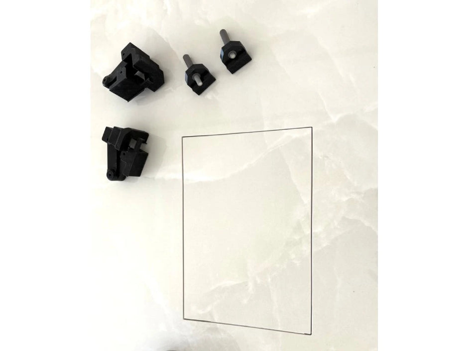 Magnetic Inspection Door System EasyToTile for Arched Corner R10 (Radius R10)