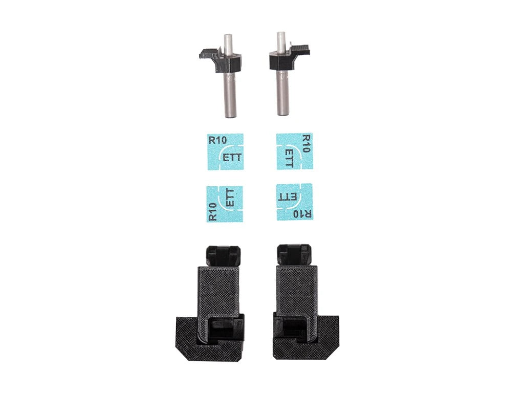Magnetic Inspection Door System EasyToTile for Arched Corner R10 (Radius R10)
