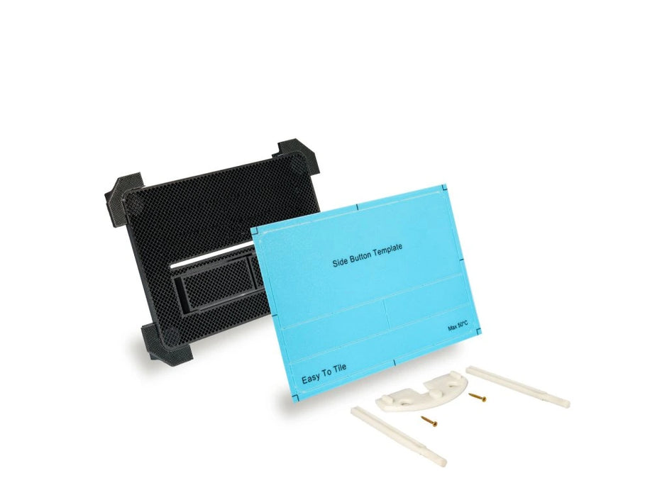 Peidetud WC loputusnupp EasyToTile – Geberit Sigma KÜLJEL (paigaldusmalliga)