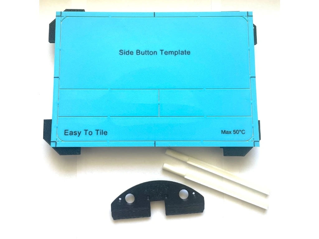 Peidetud WC loputusnupp EasyToTile – Geberit Sigma KÜLJEL (paigaldusmalliga)