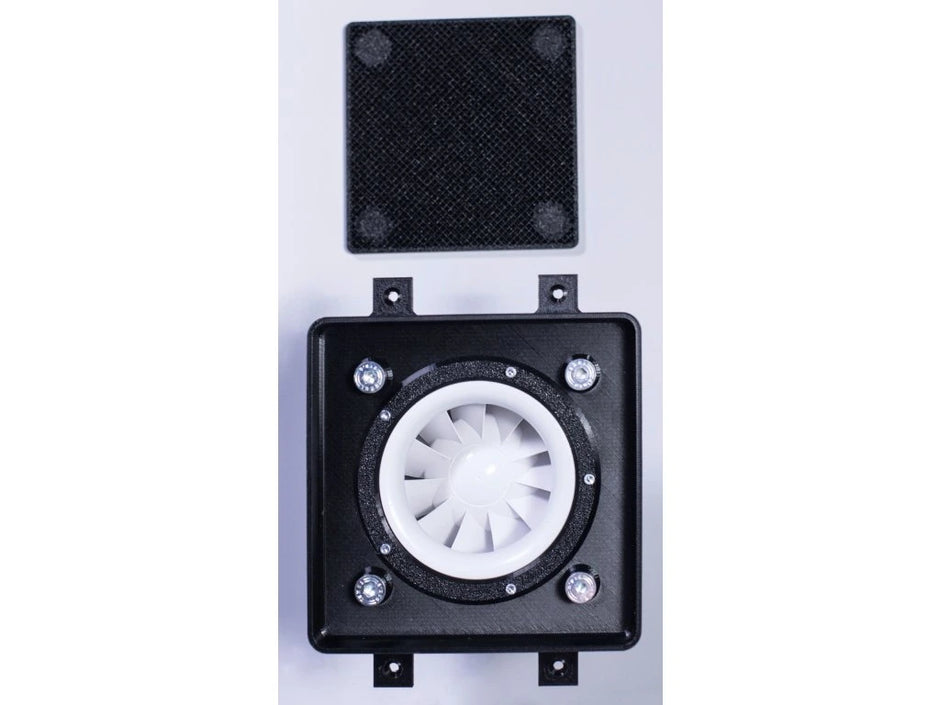 Varjatud Ventilaatori Süsteem EasyToTile Täiskomplekt 125 mm (ventilaatoriga)