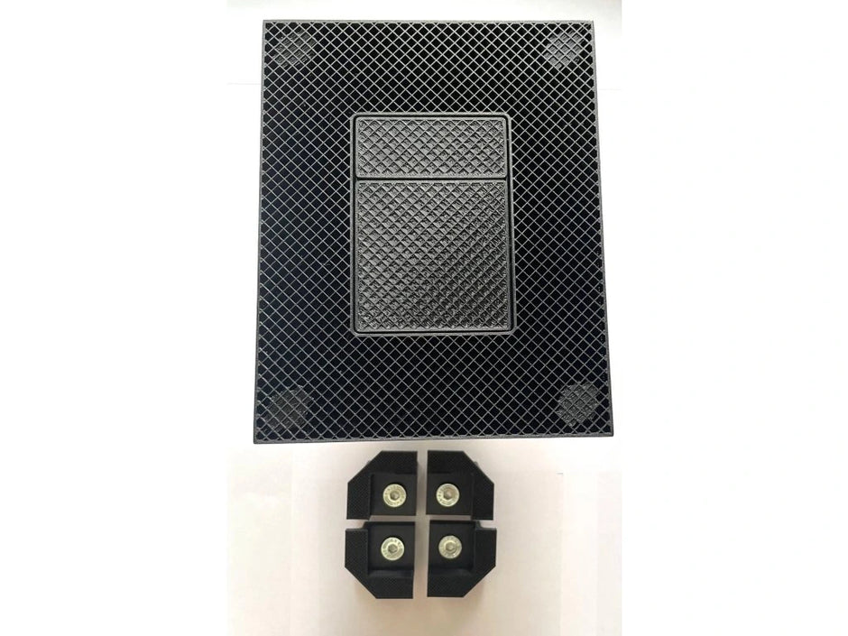 Скрытая панель смыва унитаза EasyToTile – прямая кромка Grohe (с монтажным шаблоном)