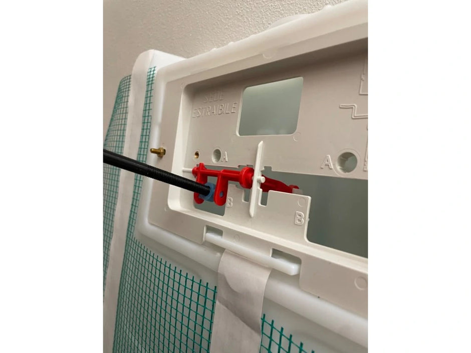 Concealed WC Flush Plate EasyToTile – Pucci (3-in-1 Cutout)