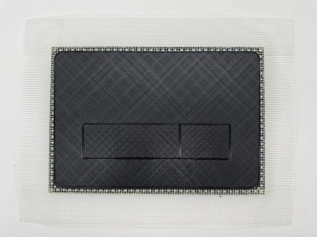 Integrated WC Flush Button EasyToTile Under the Toilet Brush (Geberit Sigma and other systems)