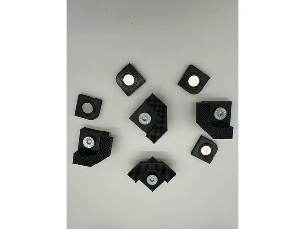 Magnetic Inspection Door System EasyToTile for Arched Corner