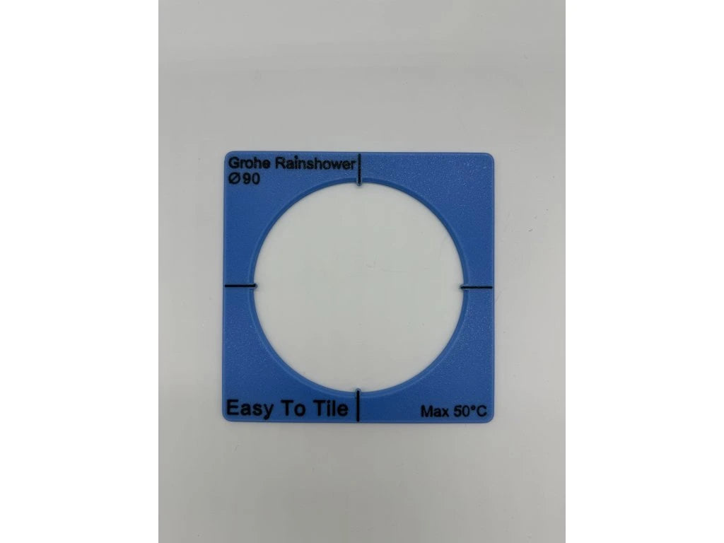 Dušisüsteemi Paigaldusmall EasyToTile – Grohe RainShower (12 × 12 cm)