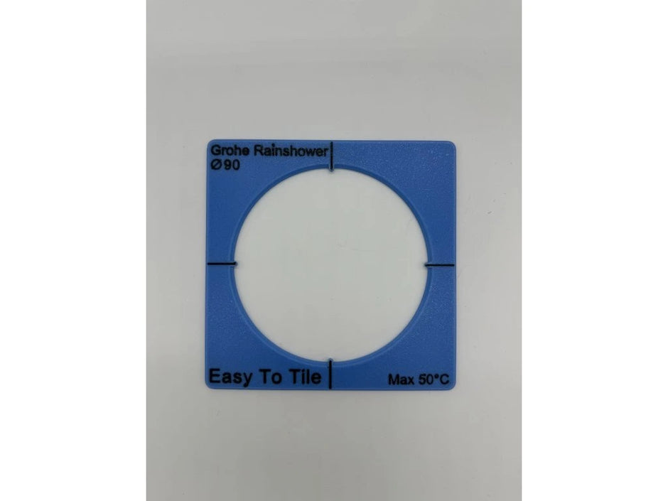 Dušisüsteemi Paigaldusmall EasyToTile – Grohe RainShower (12 × 12 cm)