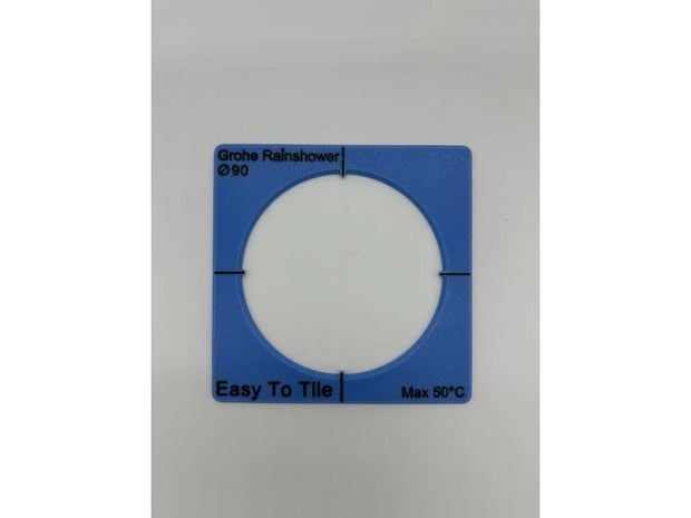 Installation Template EasyToTile – CrossBox (14 × 16.5 cm)