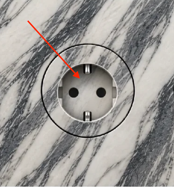 Deimantinė pjovimo karūna 42 mm kištukinio lizdo centrui